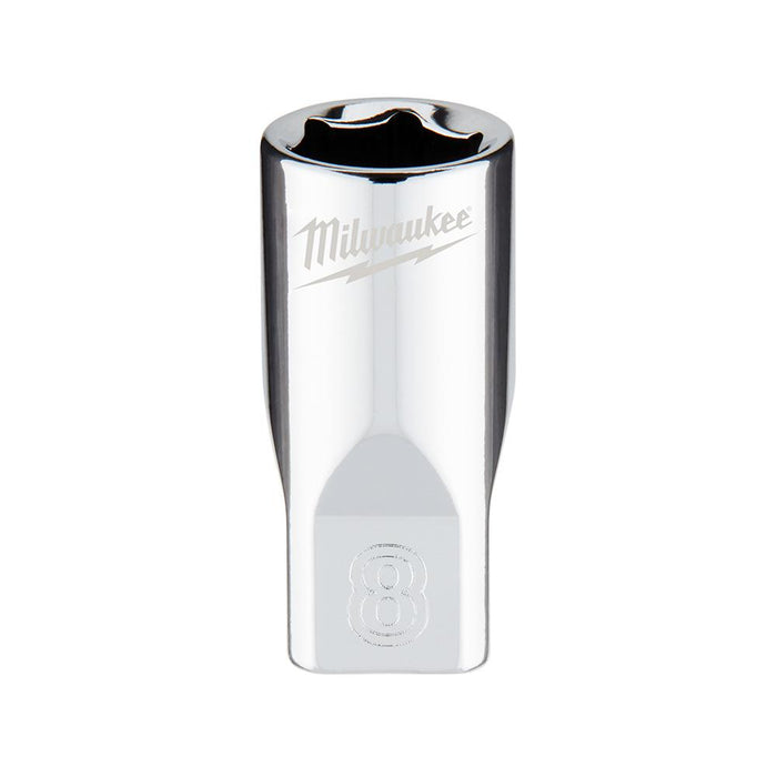 Milwaukee 1/4 in. Drive 8mm Metric 6-Point Socket