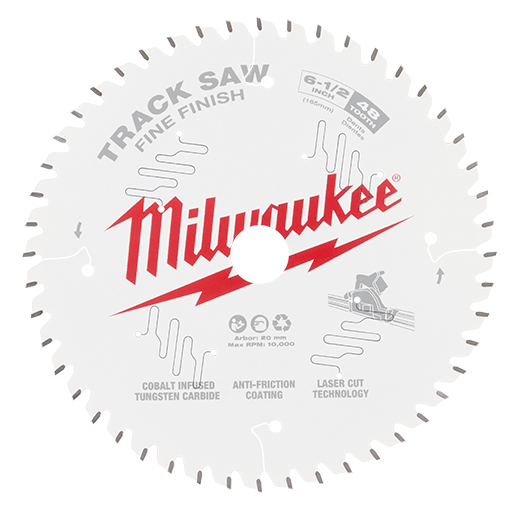 Milwaukee 6-1/2" 40T Fine Finish Circular Saw Blade Bulk 10