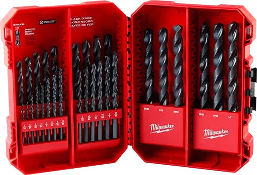 Milwaukee THUNDERBOLT® Black Oxide Drill Bit Set – 29PC
