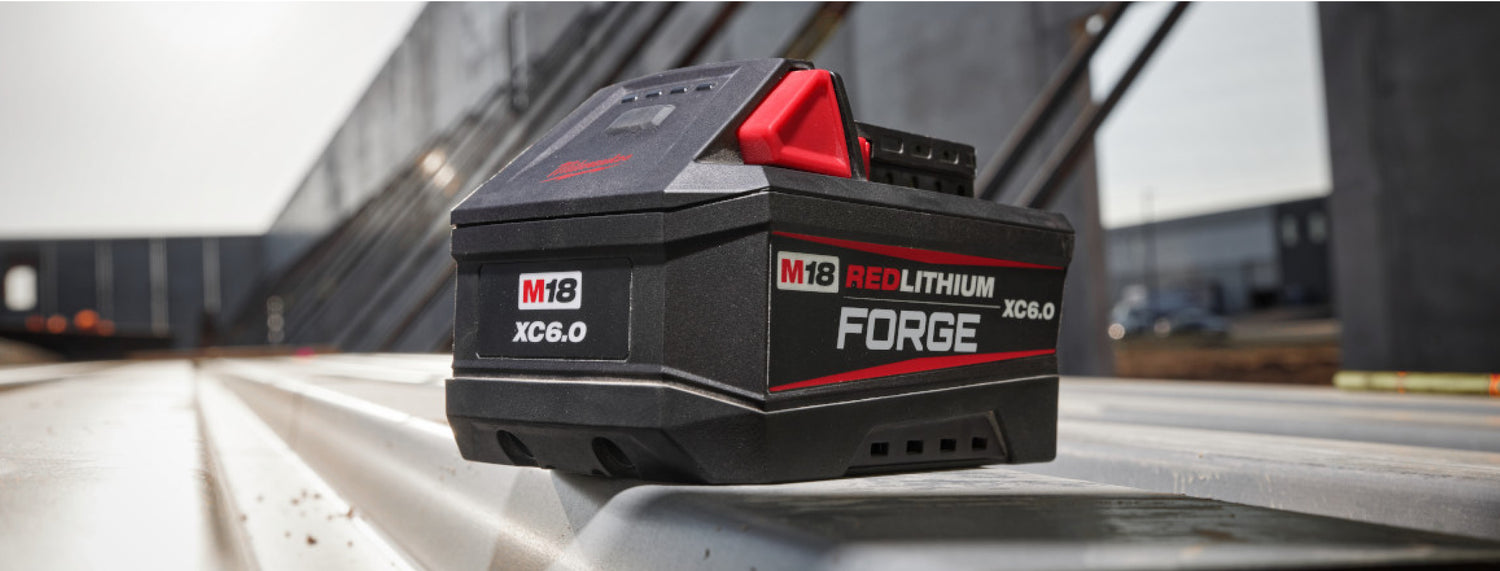 NEW! M18™ REDLITHIUM™ FORGE™ XC6.0 Battery Pack
