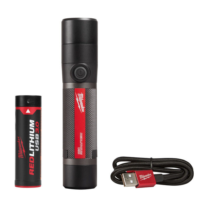Milwaukee USB Rechargeable 800L Compact Flashlight
