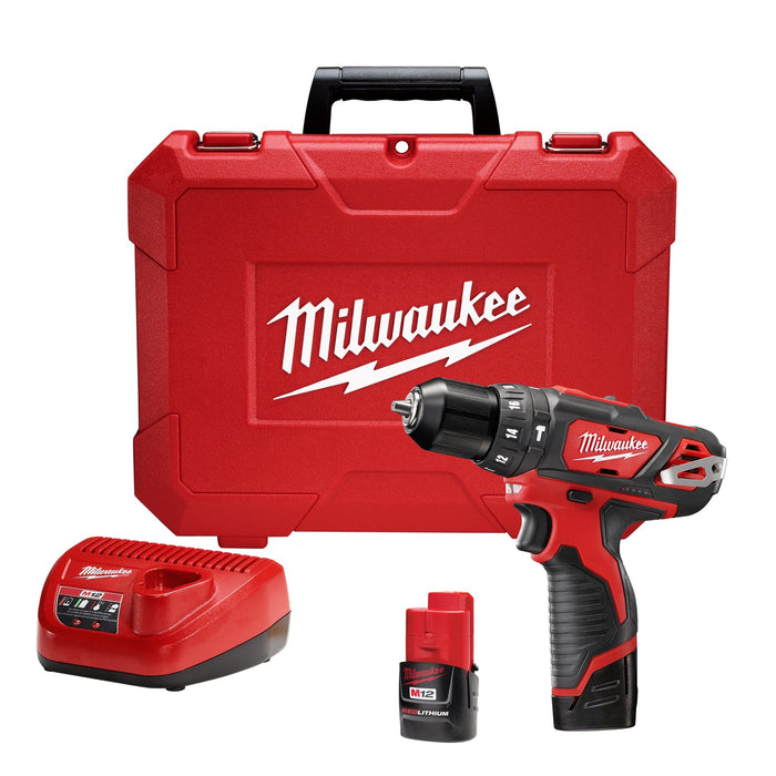 Milwaukee M12™ 3/8 in. Hammer Drill/Driver Kit
