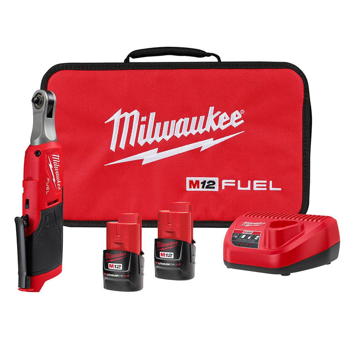 Milwaukee M12 FUEL™ 1/4" High Speed Ratchet Kit