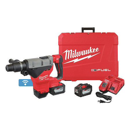 Milwaukee M18 FUEL™ 1-3/4 in. SDS Max Rotary Hammer with One Key™ Two HD12.0 Battery Kit