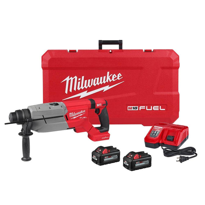 Milwaukee M18 FUEL™ 1-1/4” SDS Plus D-Handle Rotary Hammer Kit w/ ONE-KEY™