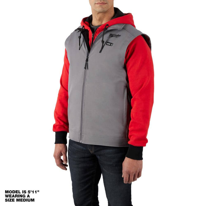 Milwaukee M12™ Heated TOUGHSHELL™ Vest Gray 3X