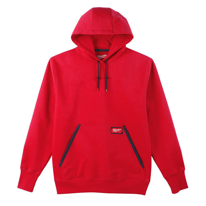 Milwaukee Heavy Duty Pullover Hoodie - Red L