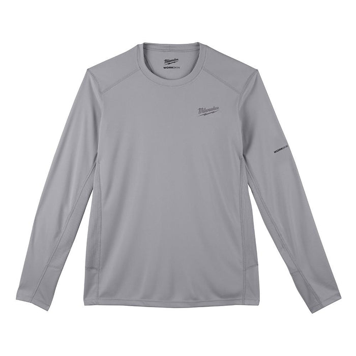 Milwaukee WORKSKIN™ Lightweight Performance Shirt - Long Sleeve - Gray 2X