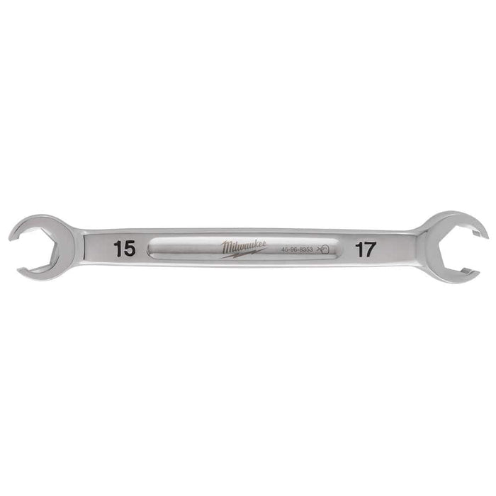 Milwaukee 15mm X 17mm Double End Flare Nut Wrench
