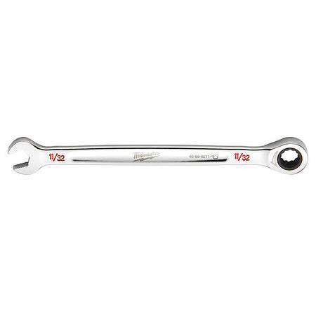 Milwaukee 11/32 in. SAE Ratcheting Combination Wrench