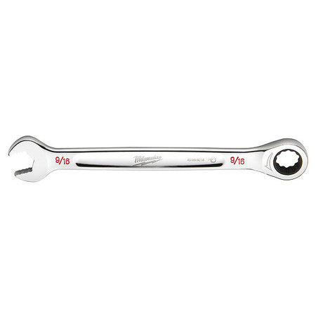 Milwaukee 9/16 in. SAE Ratcheting Combination Wrench