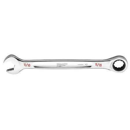 Milwaukee 11/16 in. SAE Ratcheting Combination Wrench
