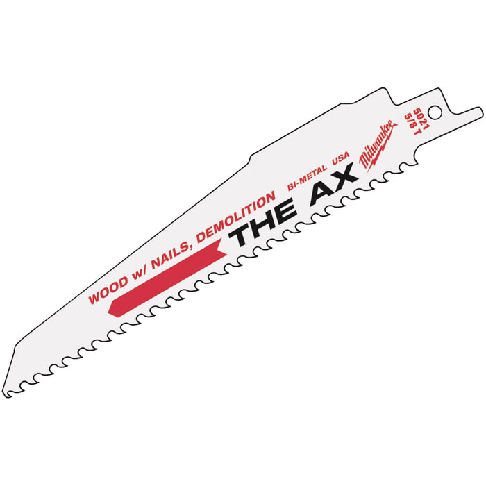Milwaukee 12 in. 5 TPI The Ax™ SAWZALL® Blade 25PK