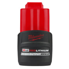Milwaukee M12 REDLITHIUM™ HIGH OUTPUT™ CP2.5 Battery Pack