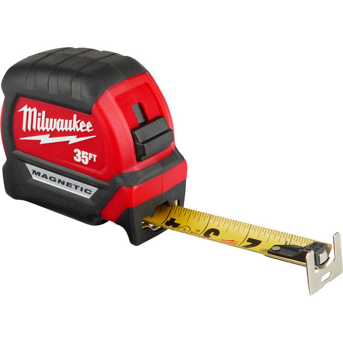 Milwaukee 35Ft Compact Magnetic Tape Measure