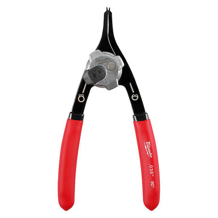 Milwaukee .038" Convertible Snap Ring Pliers - 18°