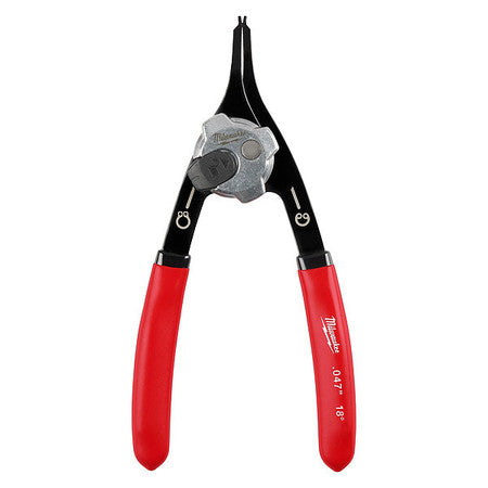 Milwaukee .047" Convertible Snap Ring Pliers - 18°
