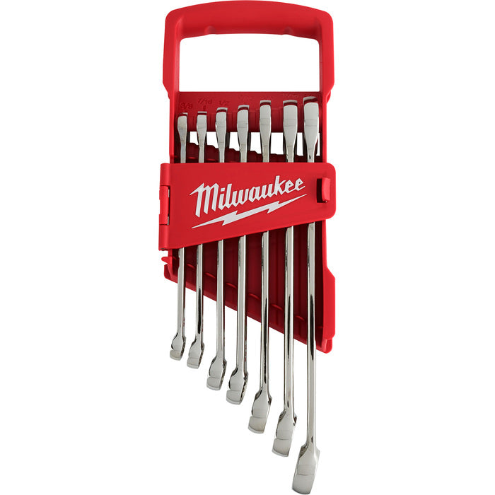 Milwaukee 7-Piece Combination Wrench Set - SAE