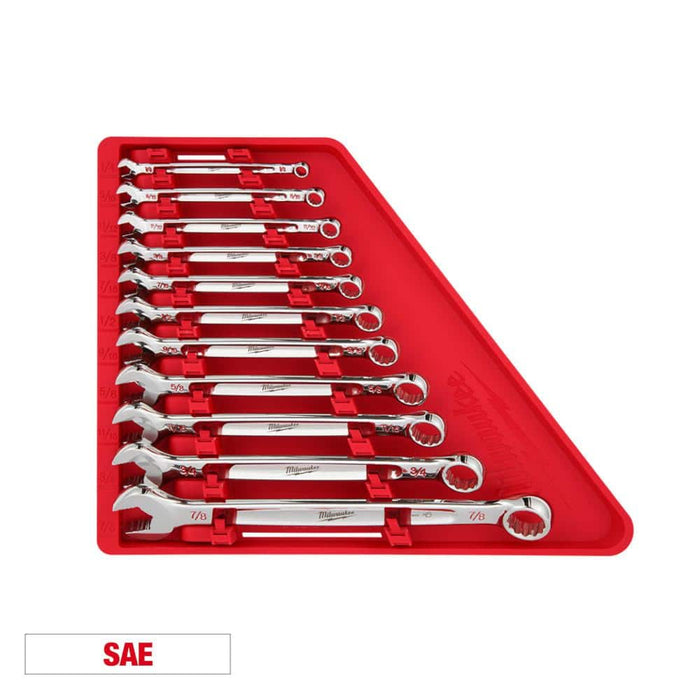Milwaukee 11pc SAE Combination Wrench Set