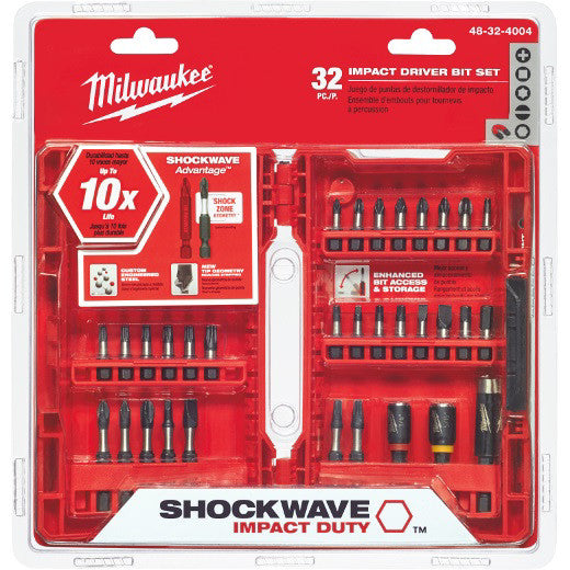 Milwaukee SHOCKWAVE Impact Duty™ Driver Bit Set – 32PC