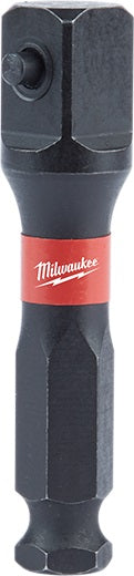 Milwaukee SHOCKWAVE™ Lineman's 7/16 in. to 1/2 in. Impact Socket Adapter