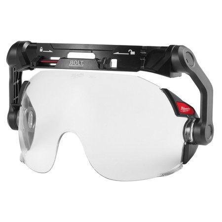 Milwaukee BOLT™ Eye Visor - Clear Dual Coat Lens (Compatible with Milwaukee® Safety Helmets)