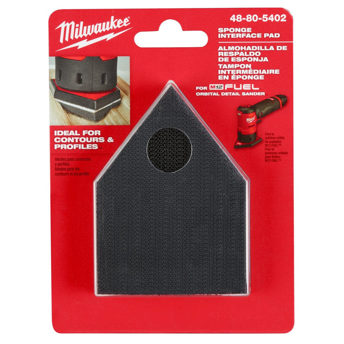 Milwaukee Sponge Interface Pad for M12 FUEL™ Orbital Detail Sander