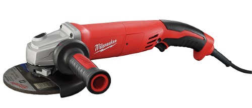 Milwaukee 13 Amp 5 in. Small Angle Grinder Trigger Grip, No-Lock