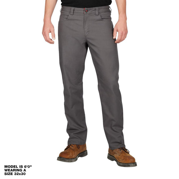 Milwaukee Heavy Duty Flex Work Pants - Gray 3030