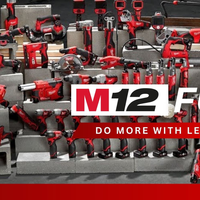 M12 Fuel Milwaukee Tools Collection Banner