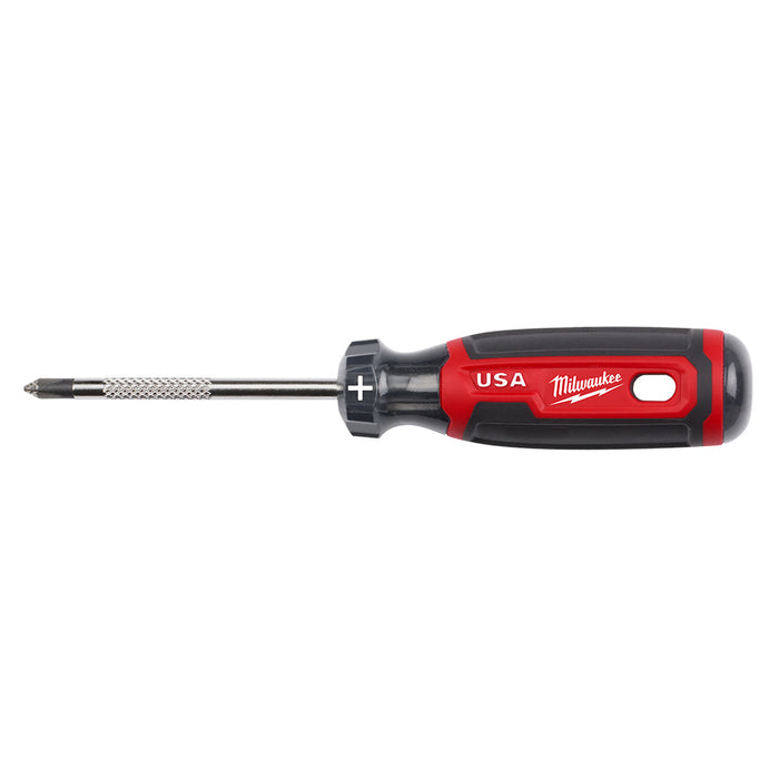 Milwaukee #1 Phillips 3" Cushion Grip Screwdriver (USA)