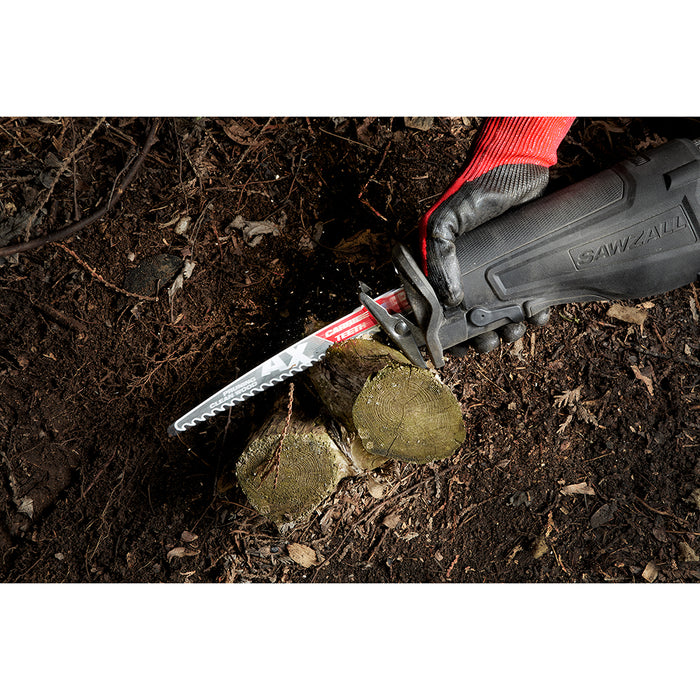 Milwaukee 9" 3 TPI The AX™ with Carbide Teeth for Pruning & Clean Wood SAWZALL® Blade 1PK