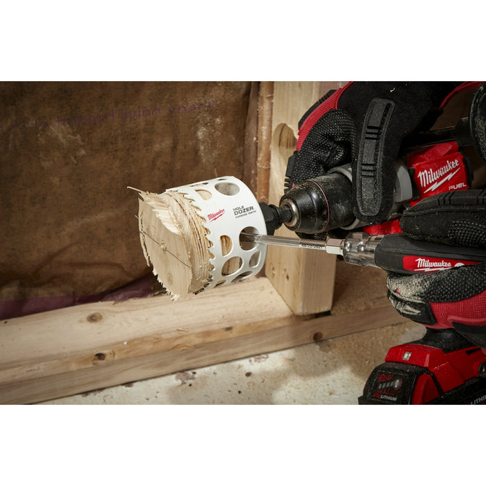 Milwaukee 3" HOLE DOZER™ with Carbide Teeth Hole Saw