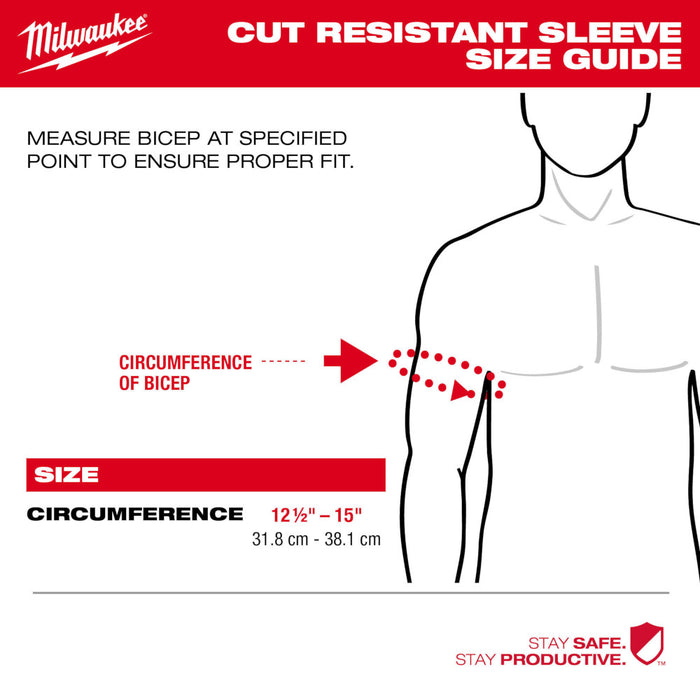 Milwaukee 16" Cut Level 3 Protective Sleeves