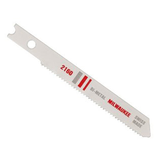 Milwaukee 2-3/4 in. 24 TPI Bi-Metal Jig Saw Blades 5PK