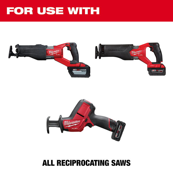 Milwaukee 6" 6 TPI THE WRECKER™ with Carbide Teeth SAWZALL® Blade 1PK