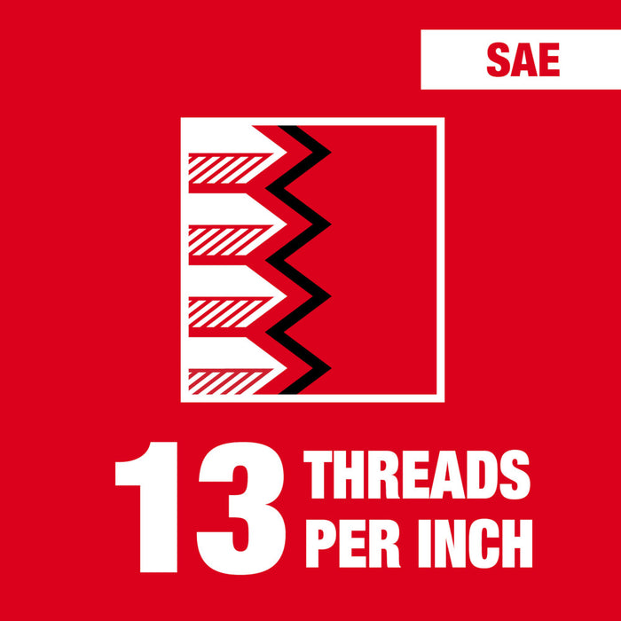 Milwaukee 1/2"-13 NC 1-Inch Hex Threading Die