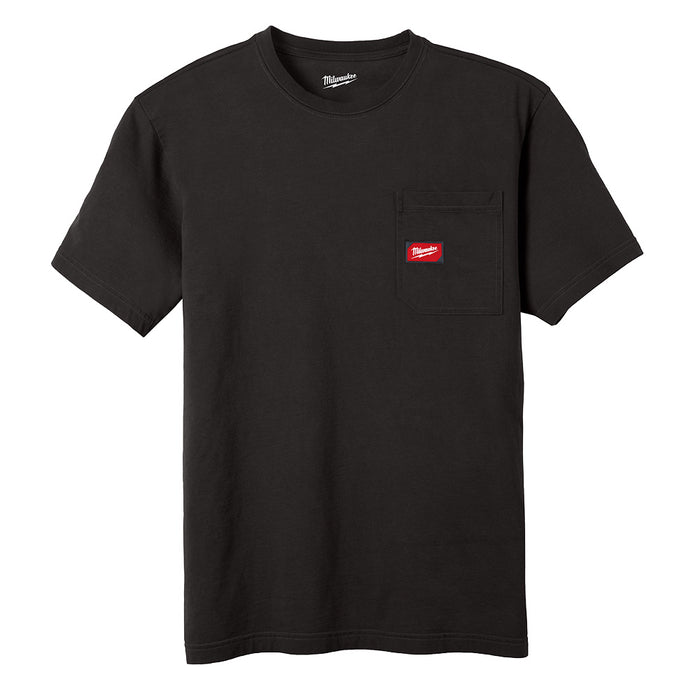 Milwaukee GRIDIRON™ Pocket T-Shirt - Short Sleeve Black L