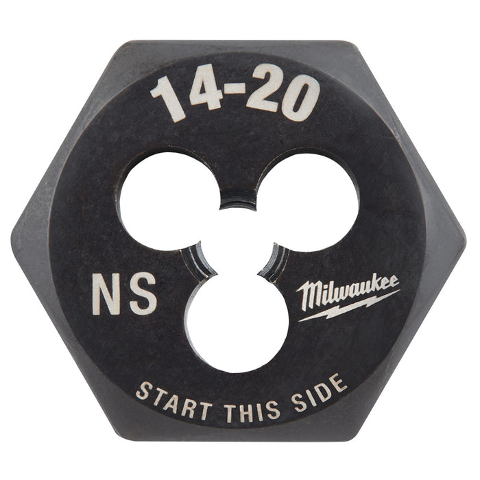 Milwaukee 14-20 NS 1-Inch Hex Threading Die