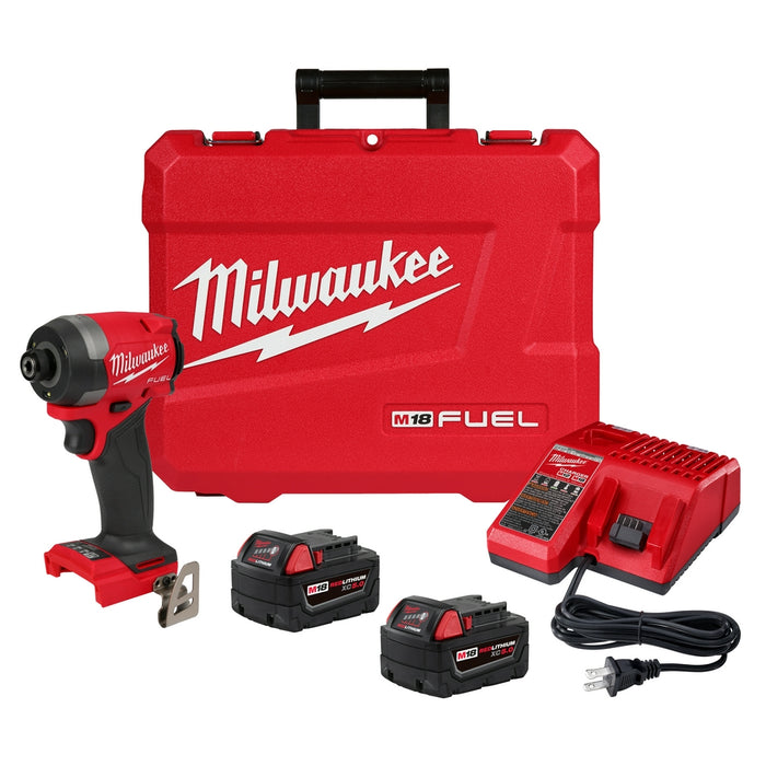 Milwaukee M18 FUEL™ 1/4" Hex Impact Driver Kit