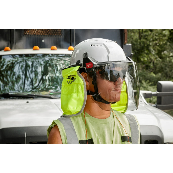 Milwaukee BOLT™ Full Face Shield - Gray Dual Coat Lens (Compatible with Milwaukee® Safety Helmets & Hard Hats)