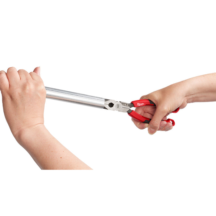 Milwaukee 8" Long Nose Comfort Grip Pliers (USA)