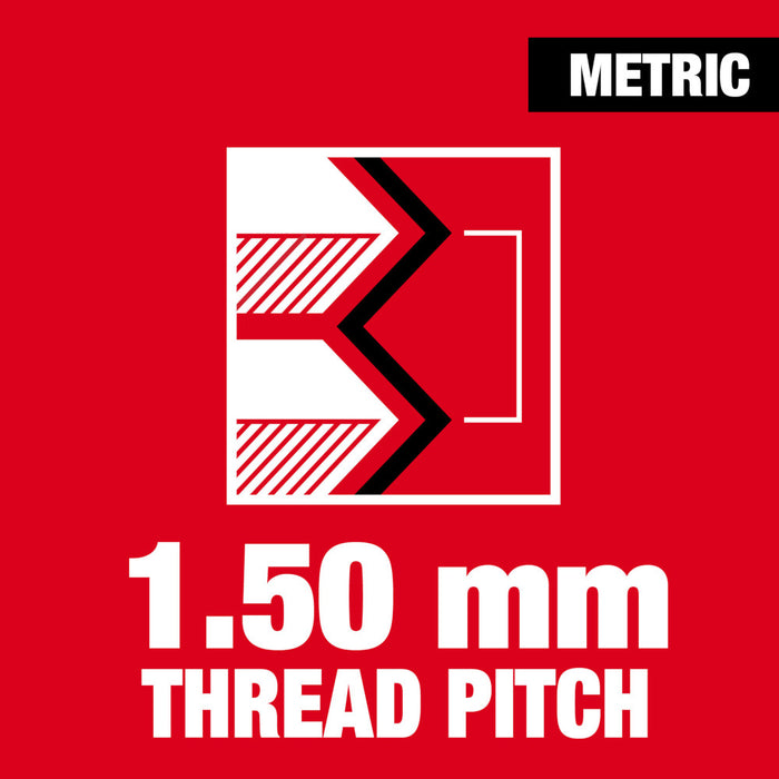 Milwaukee M11-1.50 mm 1-Inch Hex Threading Die