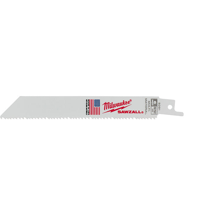 Milwaukee 6 in. 8/12 TPI SAWZALL® Blades 5PK