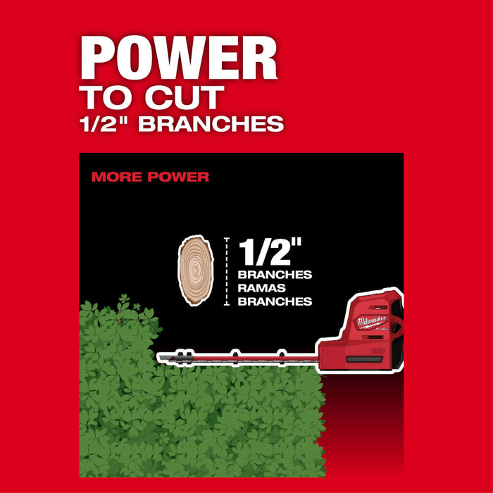 Milwaukee M12 FUEL™ 8" Hedge Trimmer