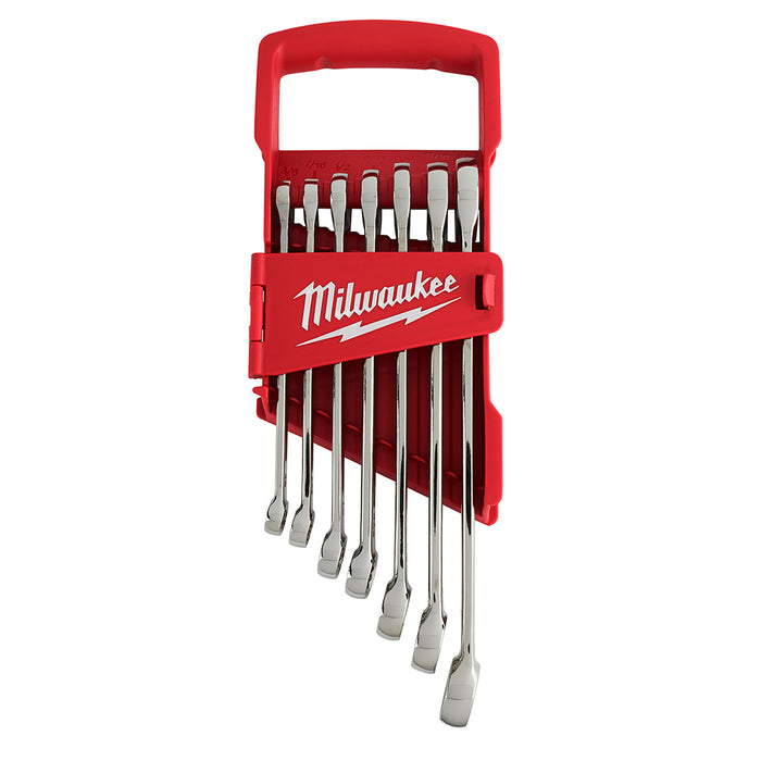 Milwaukee 7-Piece Combination Wrench Set - SAE