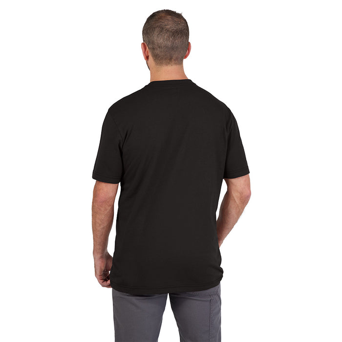 Milwaukee GRIDIRON™ Pocket T-Shirt - Short Sleeve Black M