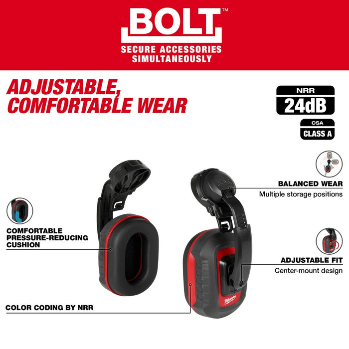 Milwaukee BOLT™ 24dB Earmuffs