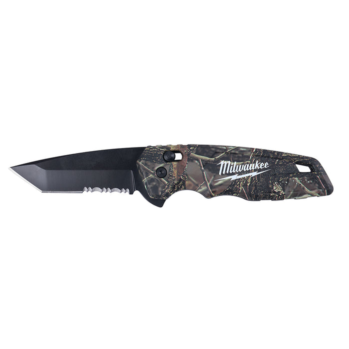 Milwaukee FASTBACK™ Camo Spring Assisted Folding Knife