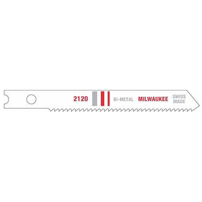 Milwaukee 2-3/4 in. 18 TPI Bi-Metal Jig Saw Blades 5PK